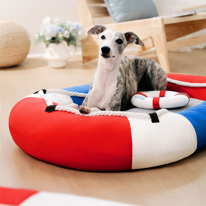 Lit flottant pour animal de compagnie pour piscine pour la détente estivale