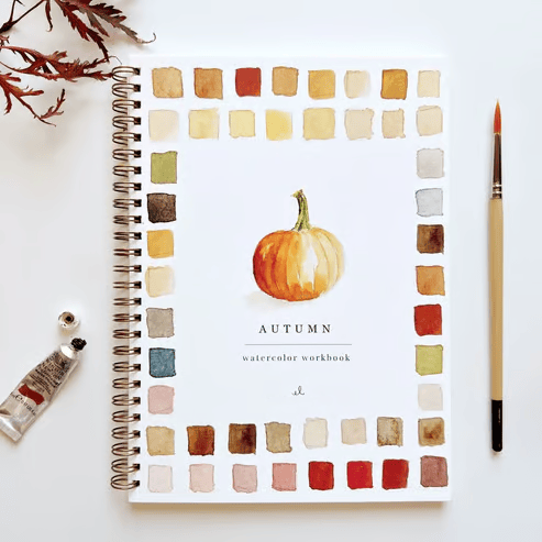 Livre d’art | cahier d’exercices d’aquarelle pour débutants | livre de peinture pas à pas