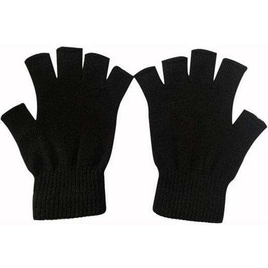 Lot de 2 mitaines tricotées d’hiver