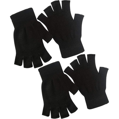 Lot de 2 mitaines tricotées d’hiver