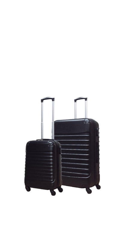 Lot de 2 valises de voyage rigides en ABS