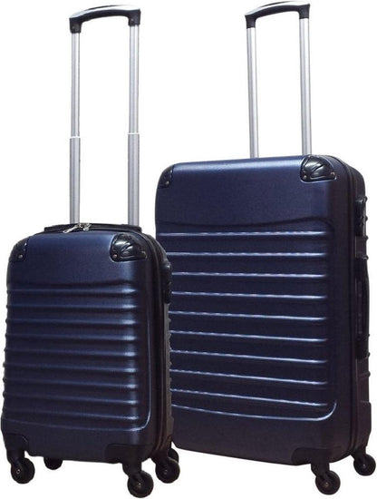 Lot de 2 valises de voyage rigides en ABS