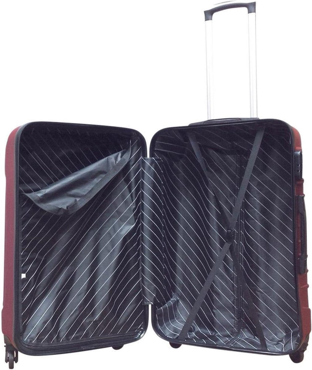 Lot de 2 valises rigides résistantes pour le voyage