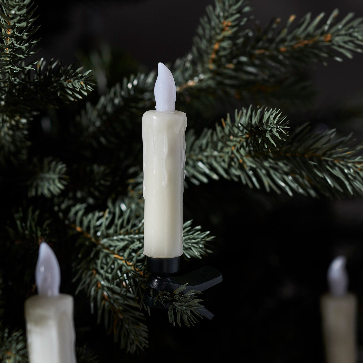 Lot de 20 bougies LED sans fil pour sapin de Noël
