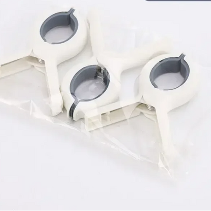 Lot de 3 pinces pour poussette bébé colorées pour couverture et moustiquaire