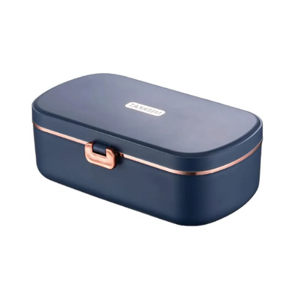 Lunch box chauffante bleue