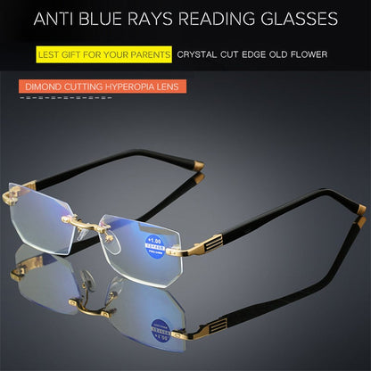 Lunettes de lecture multifocales avec protection contre la lumière bleue