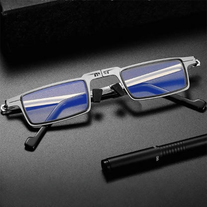 Lunettes de lecture pliables ultralégères avec protection anti-lumière bleue