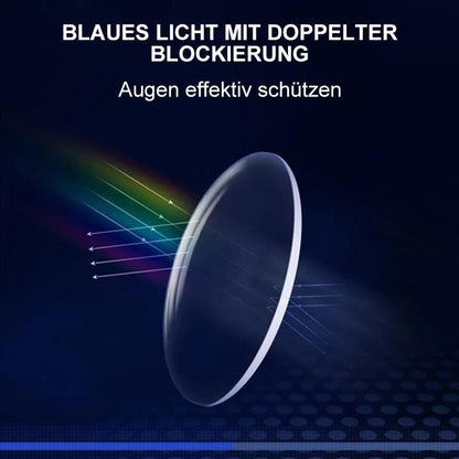Lunettes de lecture pliables ultralégères avec protection anti-lumière bleue