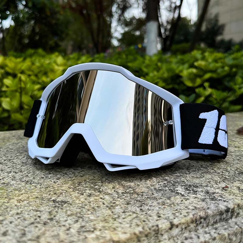 Lunettes de moto unisexe antibuée, coupe-vent et anti-poussière