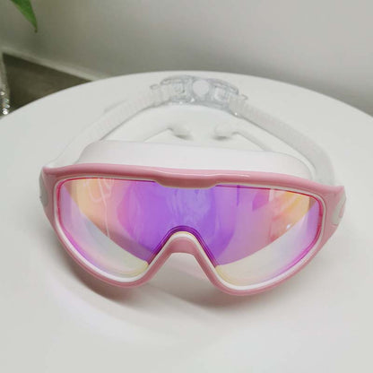 Lunettes de natation anti-buée à large champ de vision