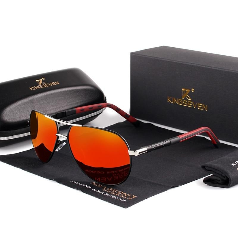 Lunettes de soleil aviateur polarisées pour homme