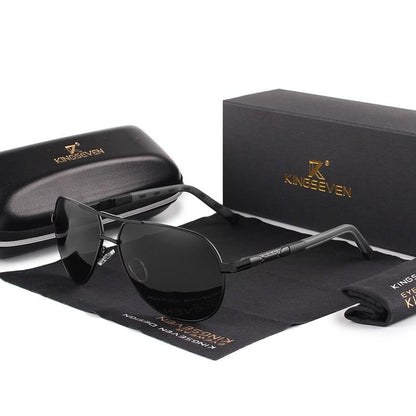 Lunettes de soleil aviateur polarisées pour homme