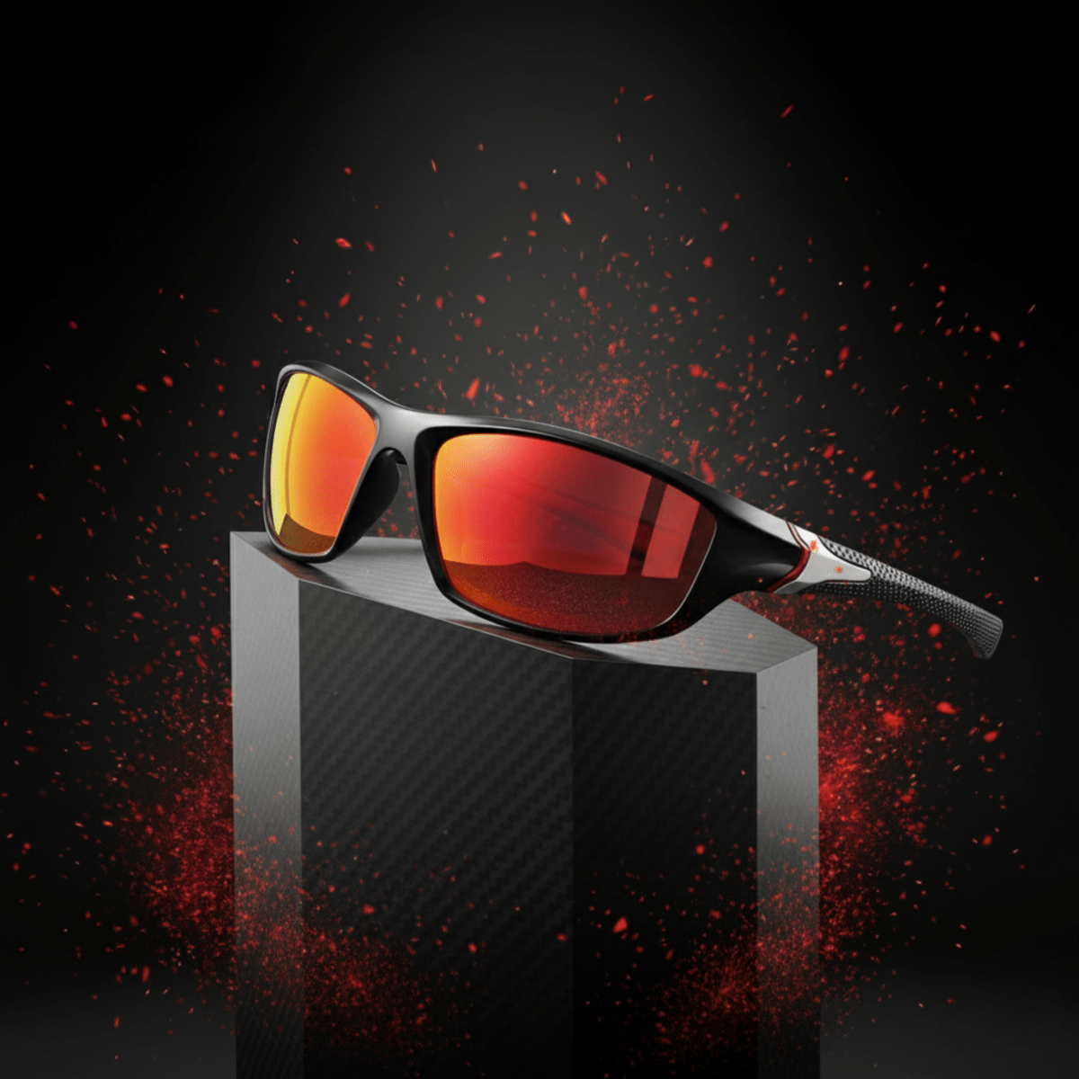 Lunettes de soleil de sport à verres polarisés et protection UV400