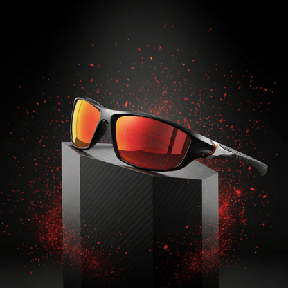 Lunettes de soleil de sport à verres polarisés et protection UV400