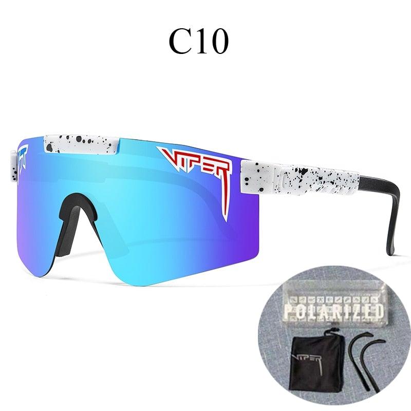 Lunettes de soleil de sport performantes à écran, protection UV