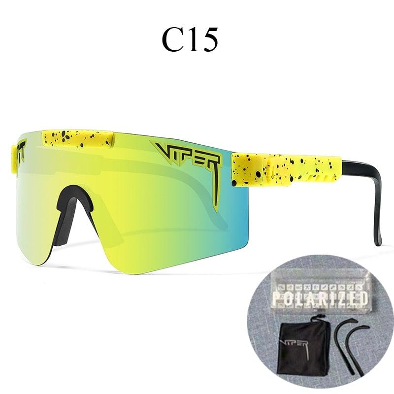 Lunettes de soleil de sport performantes à écran, protection UV