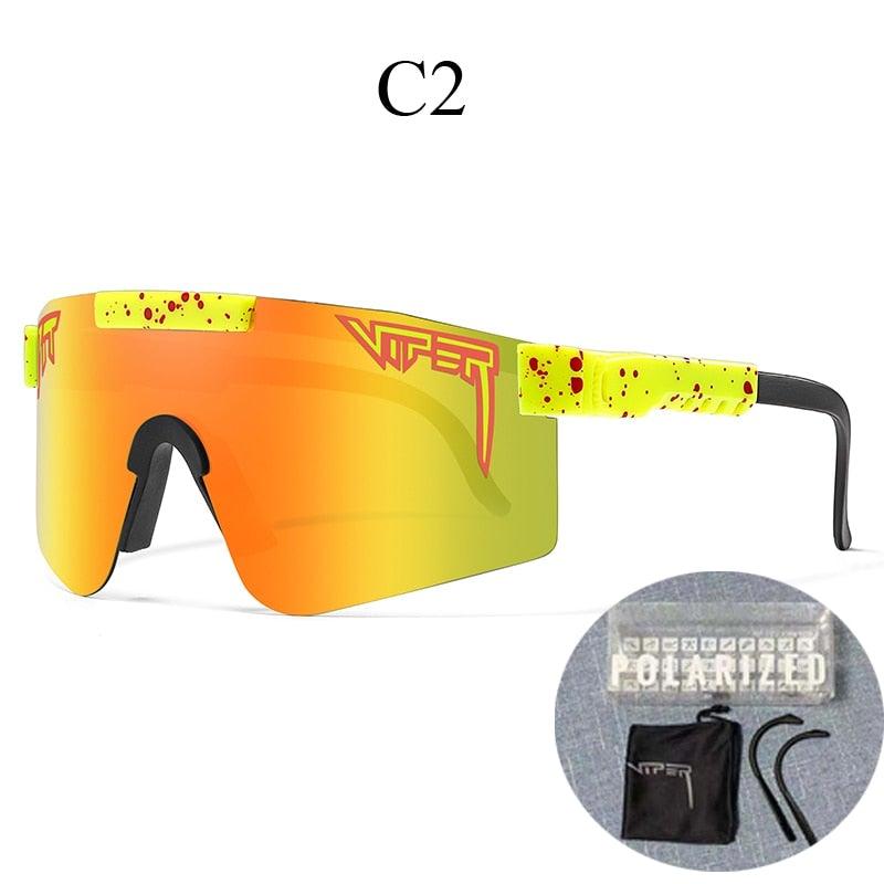 Lunettes de soleil de sport performantes à écran, protection UV