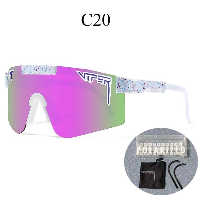 Lunettes de soleil de sport performantes à écran, protection UV