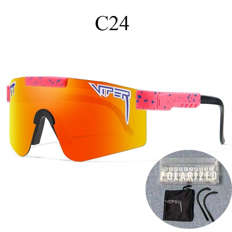 Lunettes de soleil de sport performantes à écran, protection UV