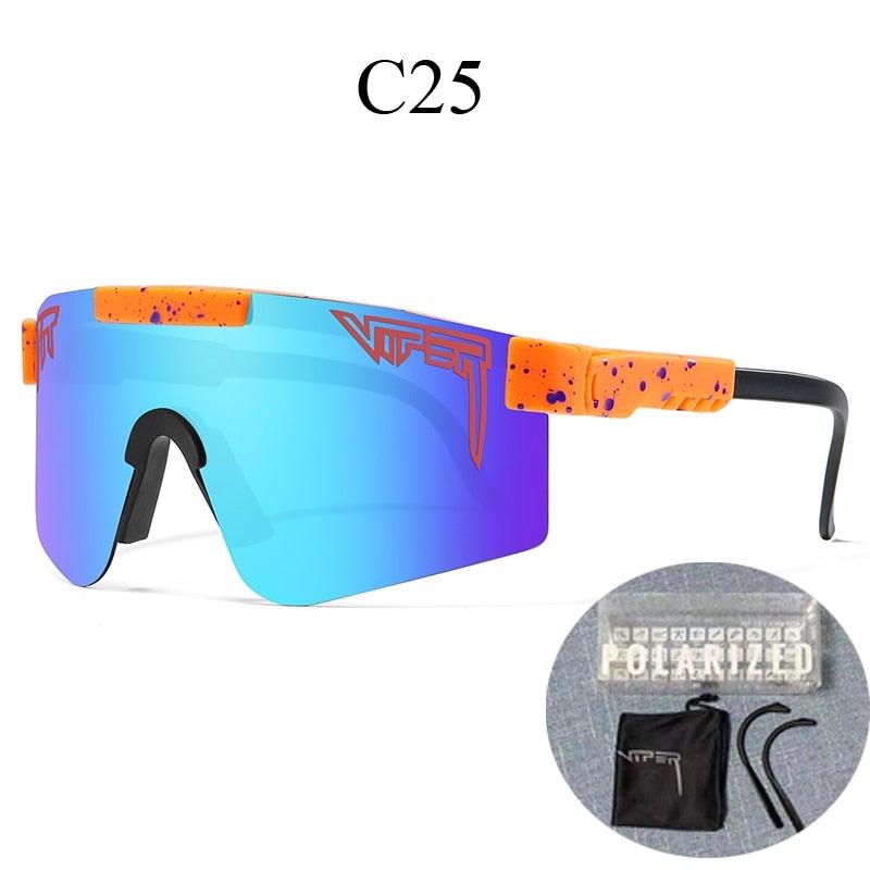 Lunettes de soleil de sport performantes à écran, protection UV