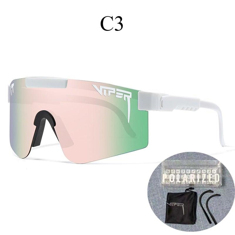 Lunettes de soleil de sport performantes à écran, protection UV
