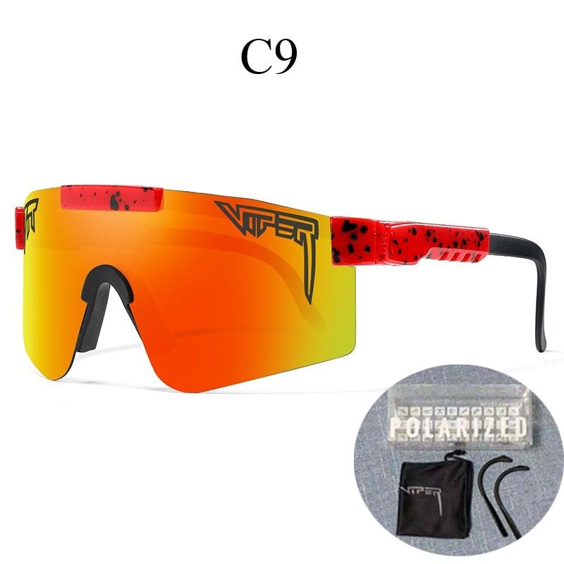 Lunettes de soleil de sport performantes à écran, protection UV