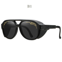 Lunettes de soleil moto coupe-vent UV400