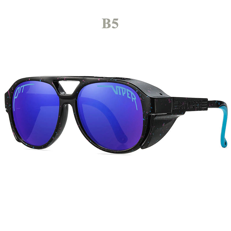 Lunettes de soleil moto coupe-vent UV400