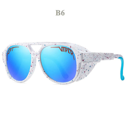 Lunettes de soleil moto coupe-vent UV400