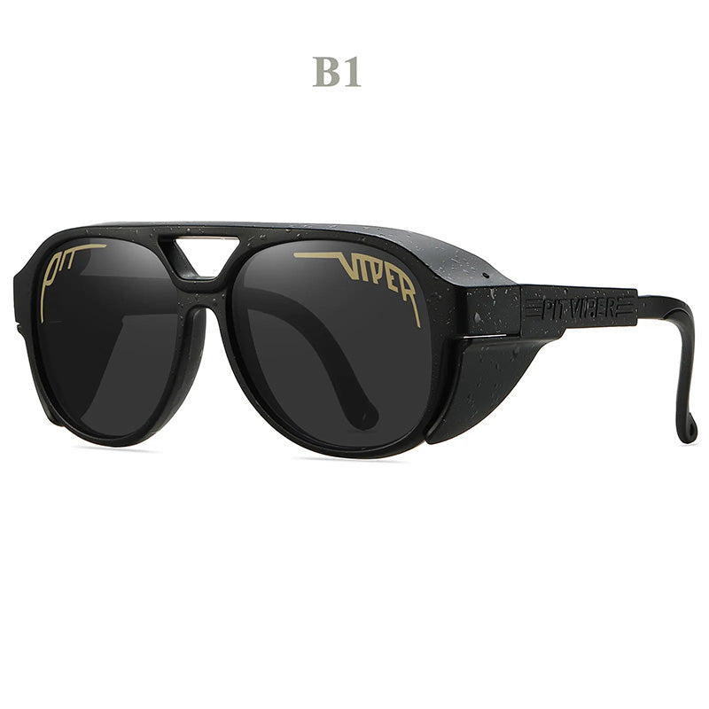 Lunettes de soleil moto coupe-vent UV400