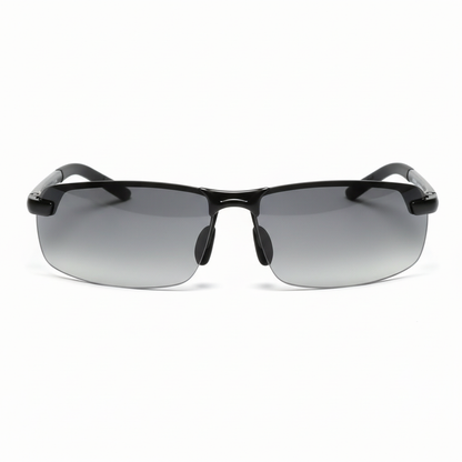 Lunettes de soleil photochromiques polarisées | protection UV400 | ajustement automatique de la luminosité (jour et nuit) | réduction intelligente de l’éblouissement pour la conduite et les activités en plein air