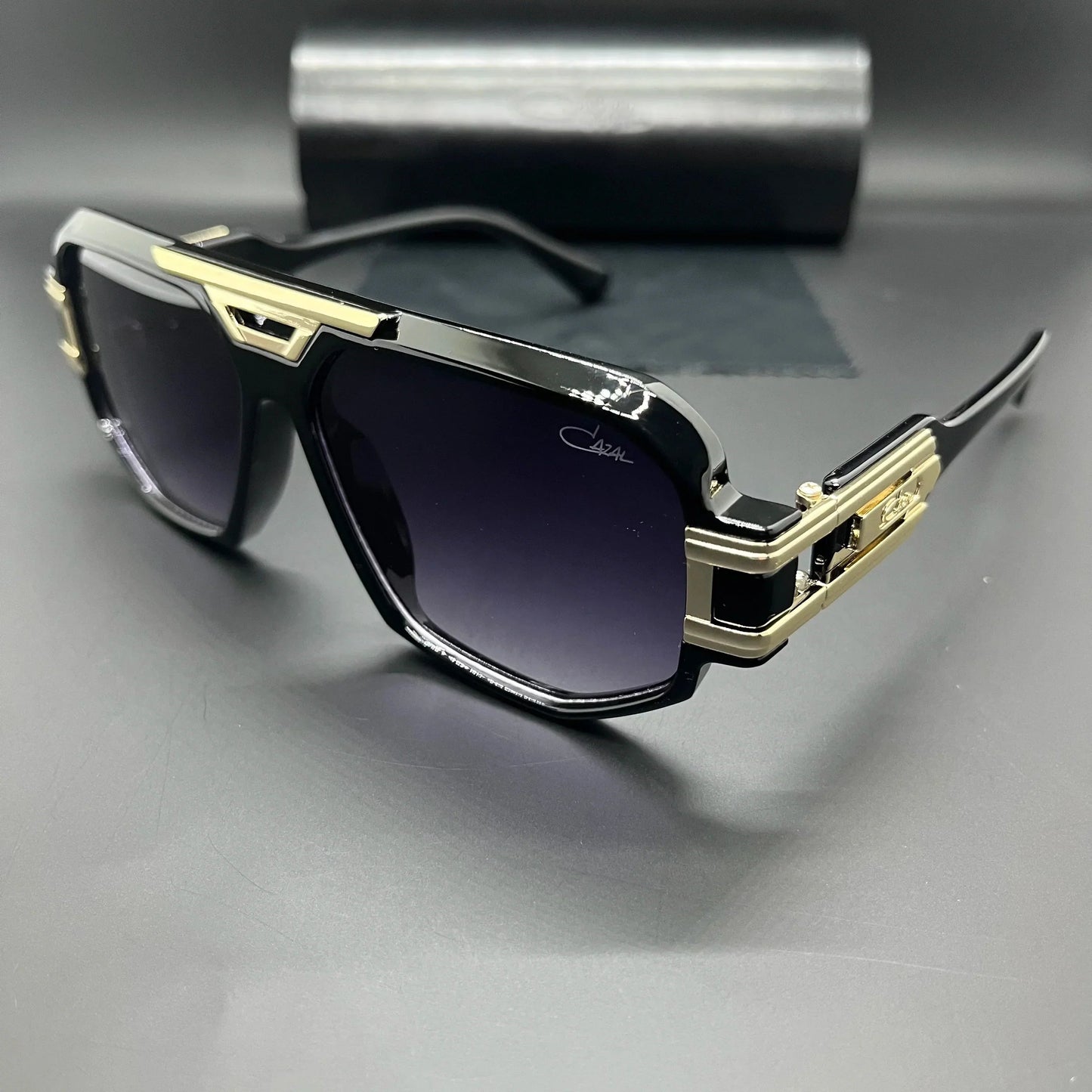 Lunettes de soleil pour homme oversize avec protection UV – style vintage et moderne, monture résistante, idéales au quotidien