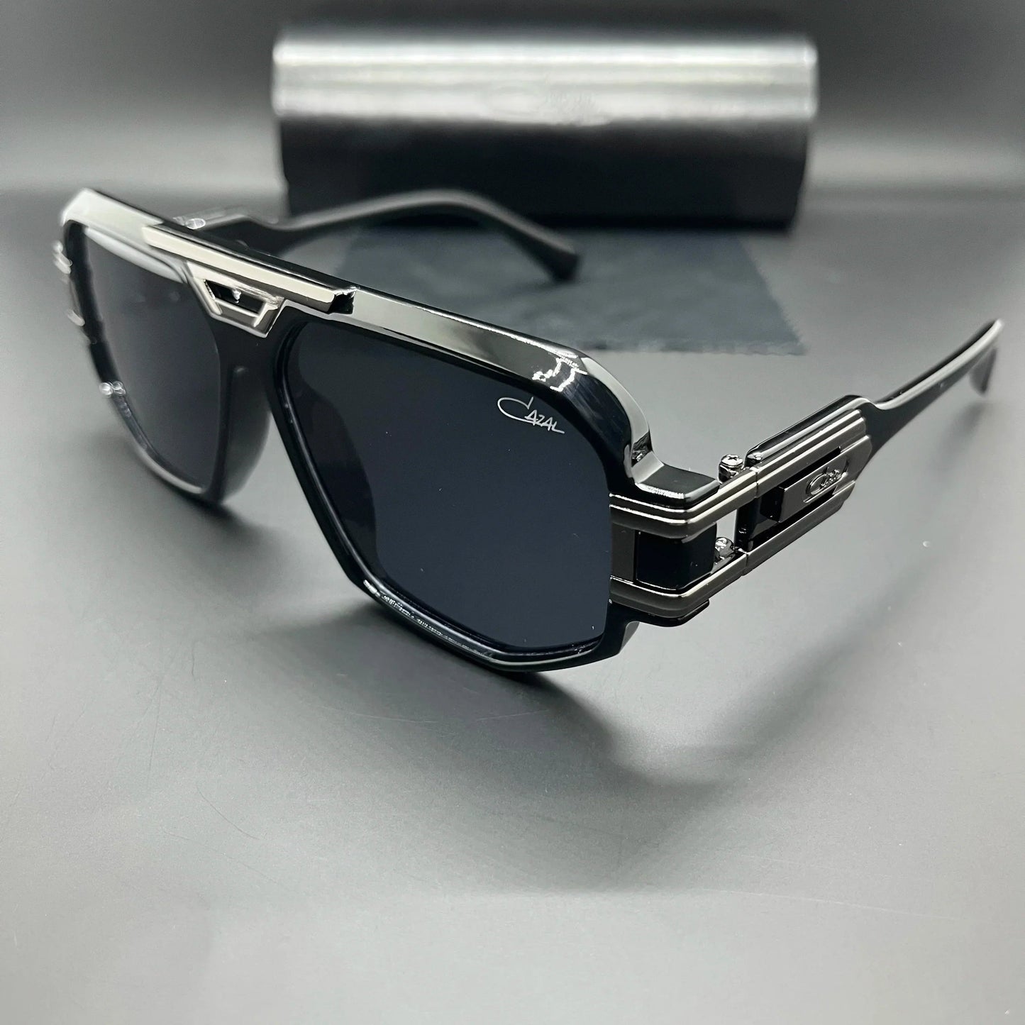 Lunettes de soleil pour homme oversize avec protection UV – style vintage et moderne, monture résistante, idéales au quotidien