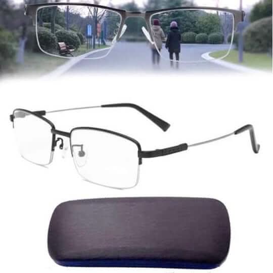 Lunettes progressives intelligentes pour une vision détendue