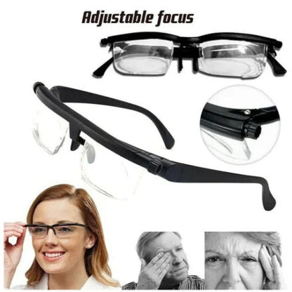 Lunettes réglables pour la vision de près et de loin