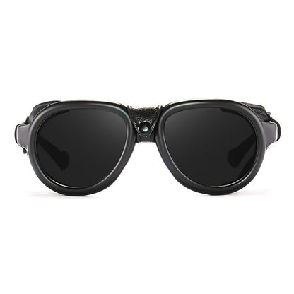 Lunettes steampunk coupe-vent pour motards en plein air