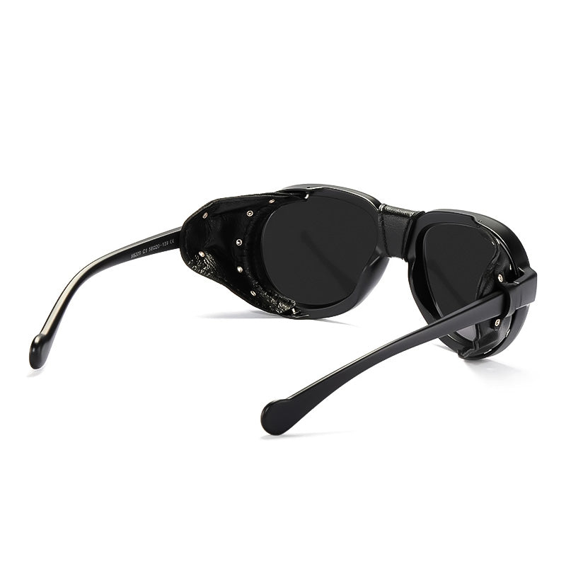 Lunettes steampunk coupe-vent pour motards en plein air