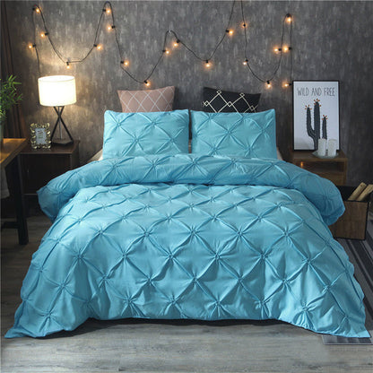 Luxueuse parure de lit matelassée – matière douce et chaleur agréable – idéale pour se détendre la nuit