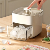 Machine à glaçons compacte – fonction de fabrication rapide pour la maison et le bureau – idéale pour une boisson élégante et rafraîchissante en quelques minutes