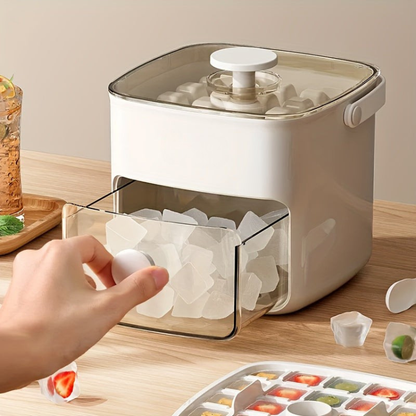 Machine à glaçons compacte – fonction de fabrication rapide pour la maison et le bureau – idéale pour une boisson élégante et rafraîchissante en quelques minutes