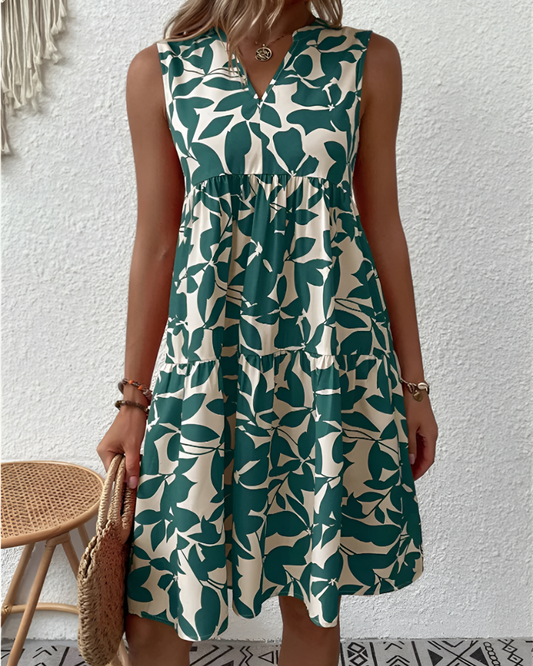 Magnolia robe midi d’été pour femme