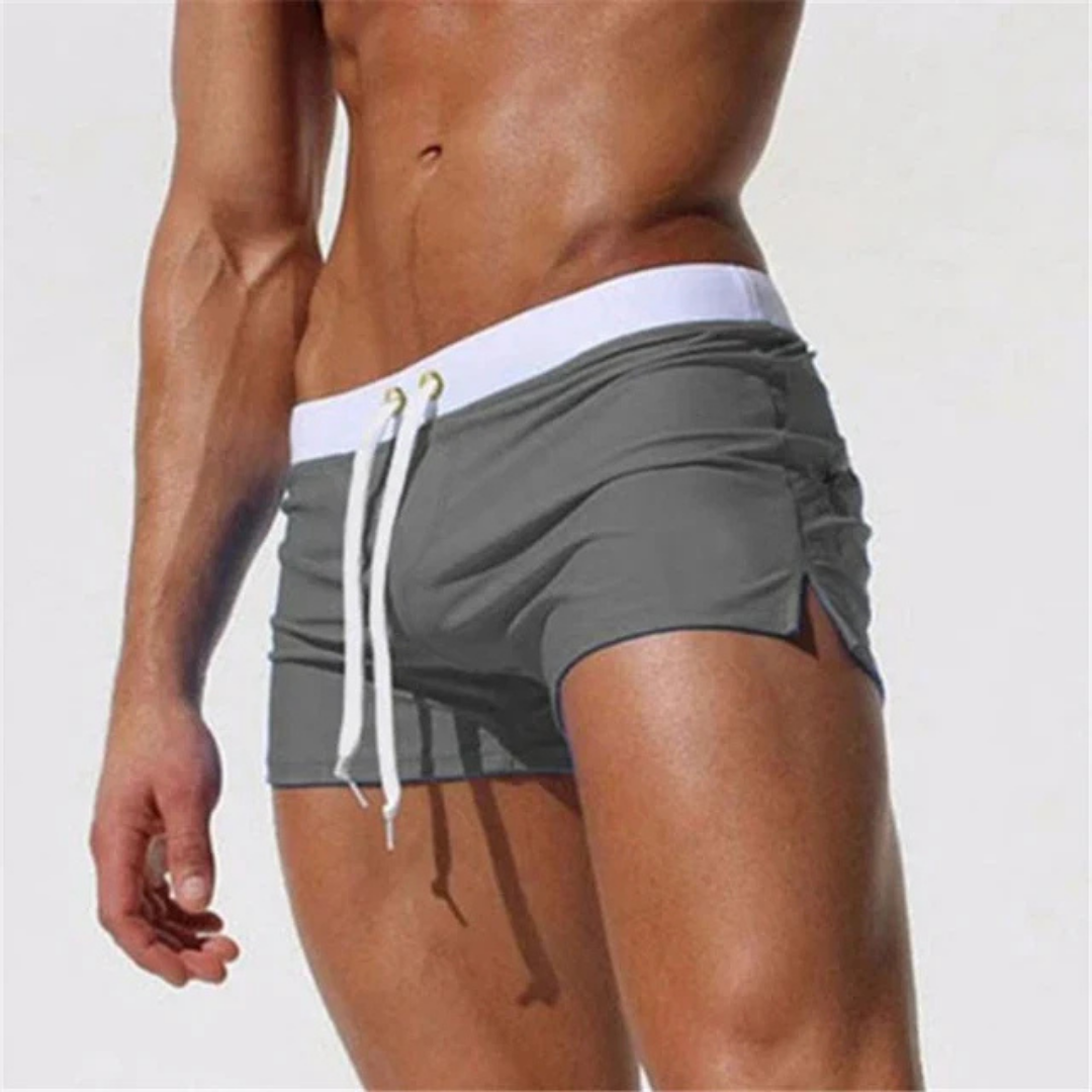 Maillot de bain homme coupe carrée