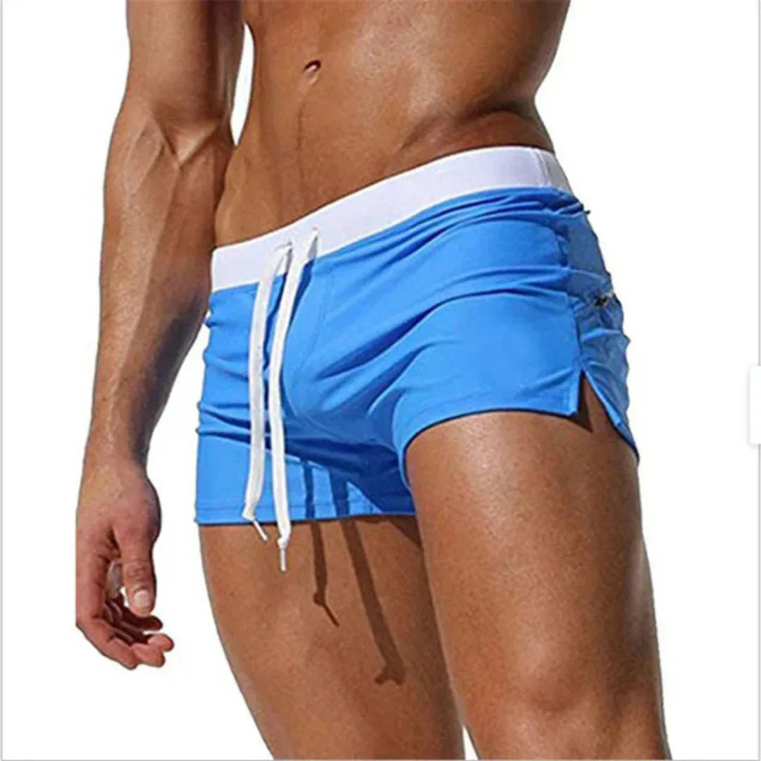 Maillot de bain homme coupe carrée