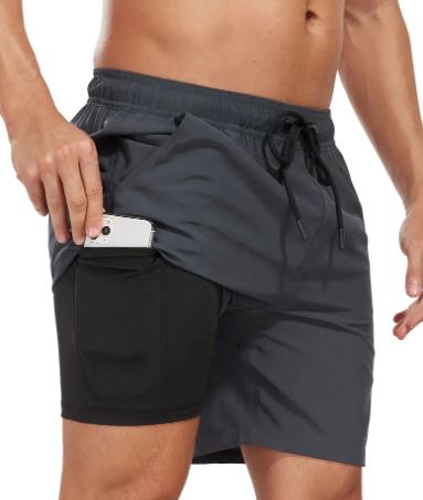 Maillots de bain | shorts à séchage rapide et extensibles pour homme avec poche pour téléphone