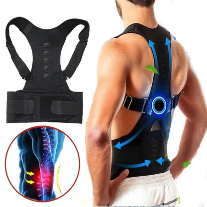 Maintien dorsal - correction et thérapie magnétique pour un dos sain