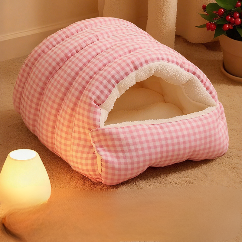 Maison d’hiver pour animal de compagnie, haute qualité et confortable