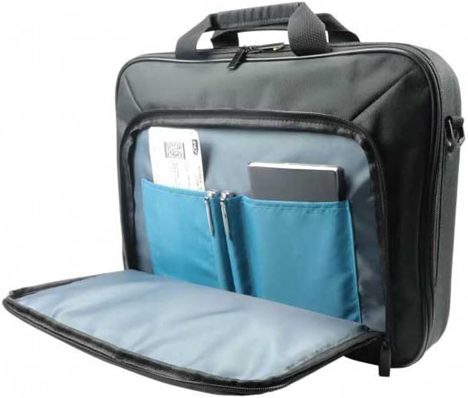 Mallette pour ordinateur portable à ouverture à plat résistante, pour appareils de 14 à 15,6 pouces (35,56 à 39,62 cm)
