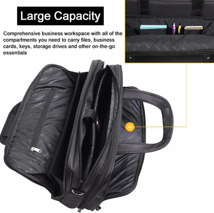 Mallette professionnelle pour ordinateur portable homme