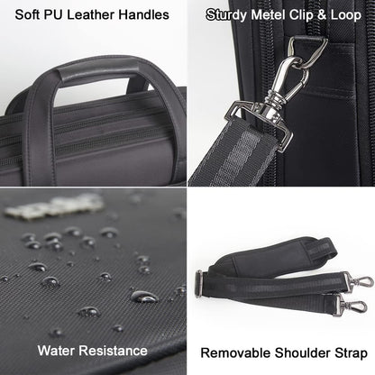 Mallette professionnelle pour ordinateur portable homme